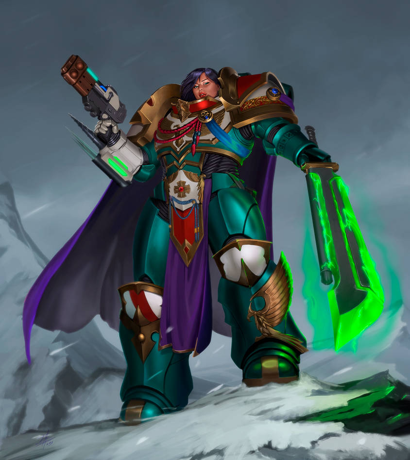 II Primarch - commission by Advisorium on DeviantArt