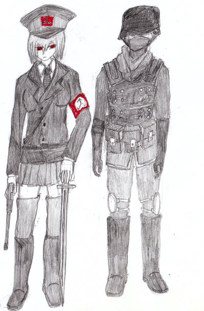 Officer and Soldier