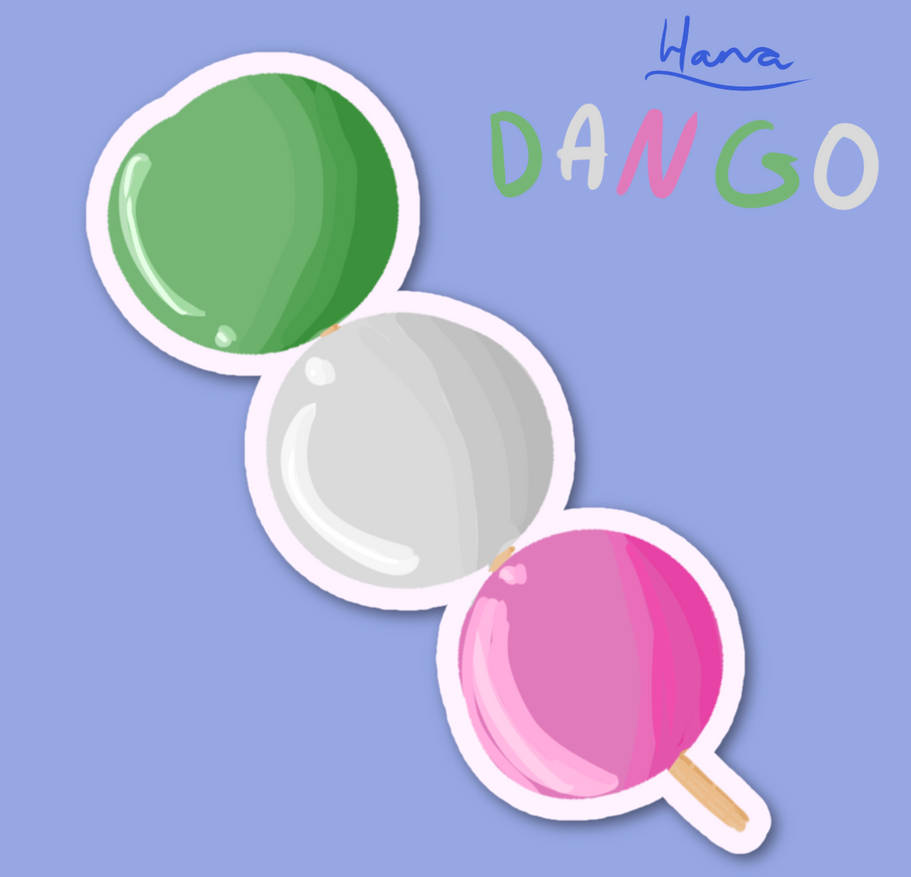 Papercraft Dango Dango art by HanaSplatoon on DeviantArt