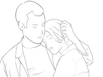 Scrubs Lineart WiP