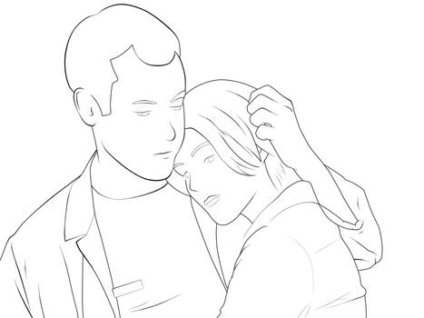 Scrubs Lineart WiP