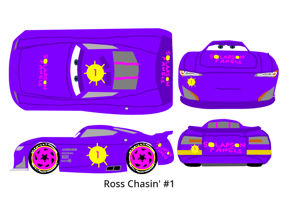 Cars 3 Racer - Ross Chasin' by McSpeedster2000 on DeviantArt