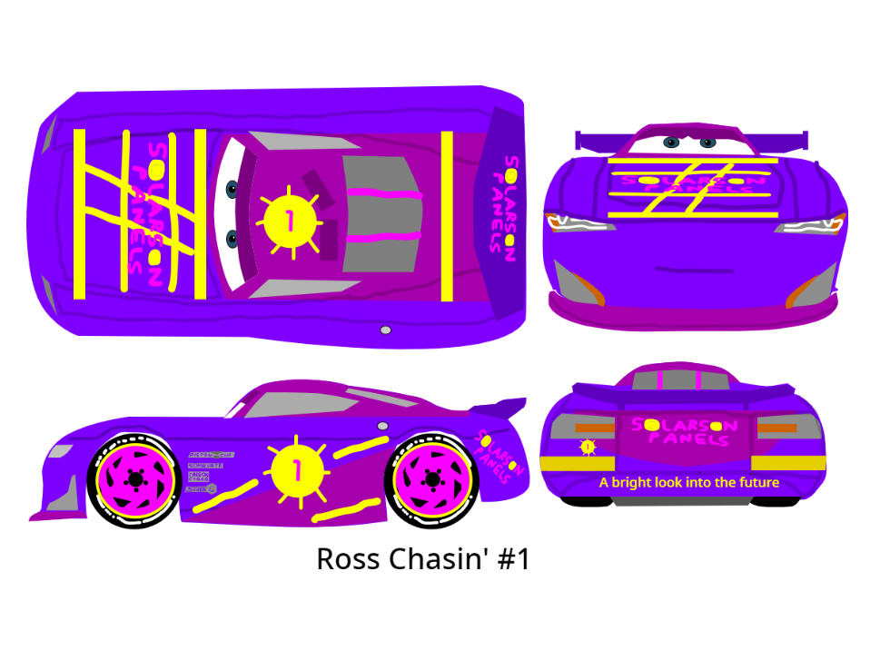 3 Racer Car Colors Cars 3 Racer - Ross Chasin' by McSpeedster2000 on DeviantArt