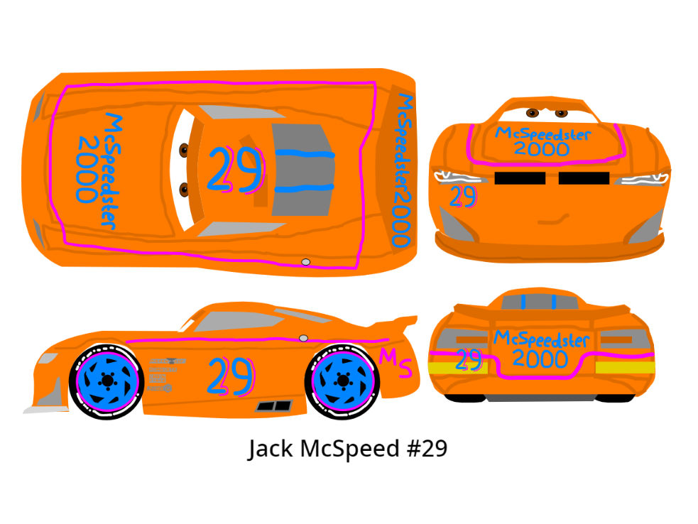 Cars 3 Racer - Jack McSpeed by McSpeedster2000 on DeviantArt