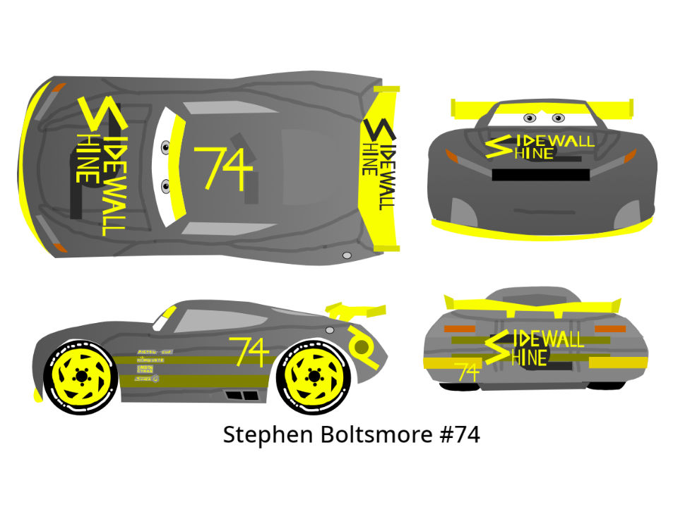 Cars 3 Racer - Stephen Boltsmore by McSpeedster2000 on DeviantArt