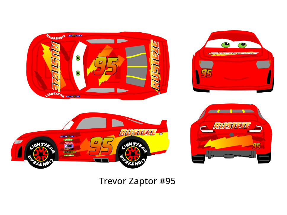 Cars 3 Racer - Trevor Zaptor by McSpeedster2000 on DeviantArt