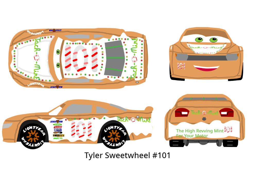 Cars 3 Racer - Tyler Sweetwheel by McSpeedster2000 on DeviantArt