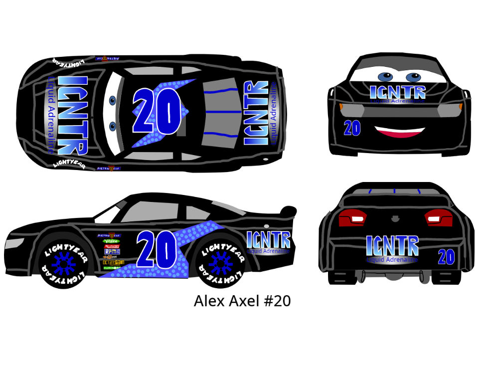 Cars 3 Racer - Alex Axel by McSpeedster2000 on DeviantArt