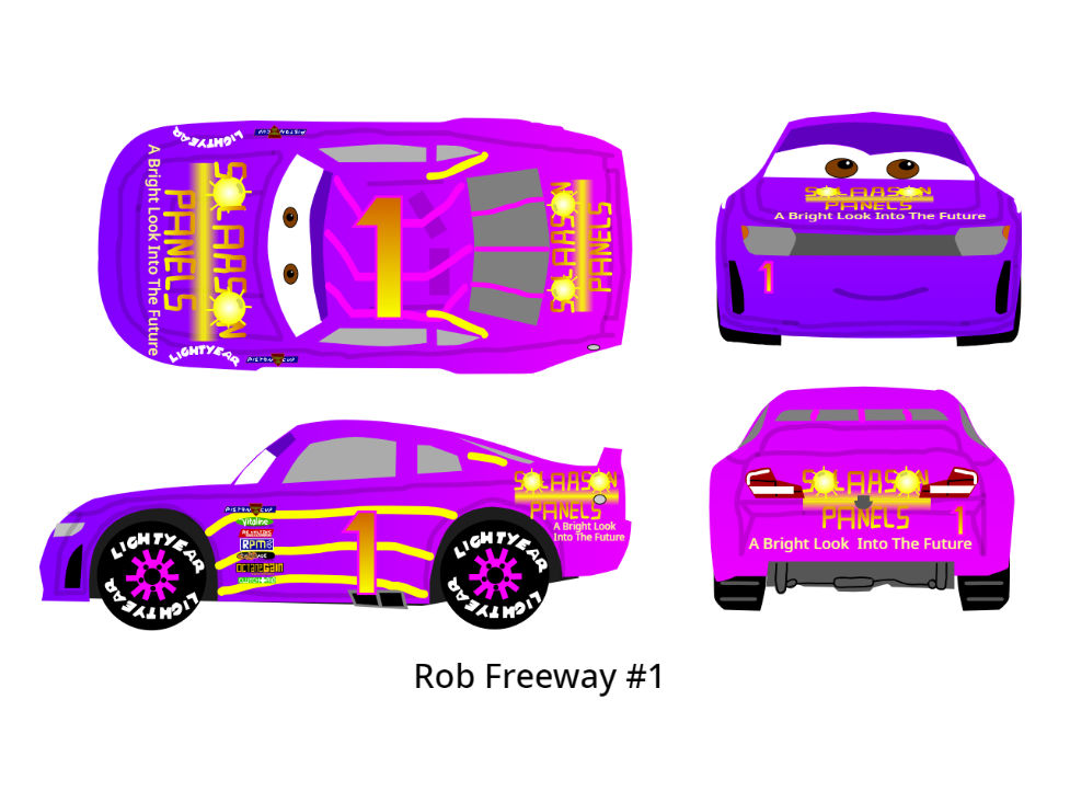 Cars 3 Racer 90 Cars 3 Racer - Rob Freeway by McSpeedster2000 on DeviantArt
