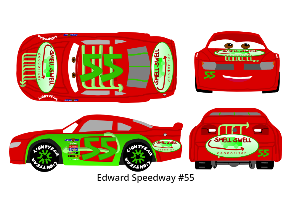 Cars 3 Racer Edward Speedway by McSpeedster2000 on DeviantArt