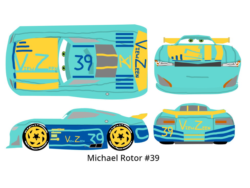 Cars 3 Racer 90 Cars 3 Racer - Michael Rotor by McSpeedster2000 on DeviantArt