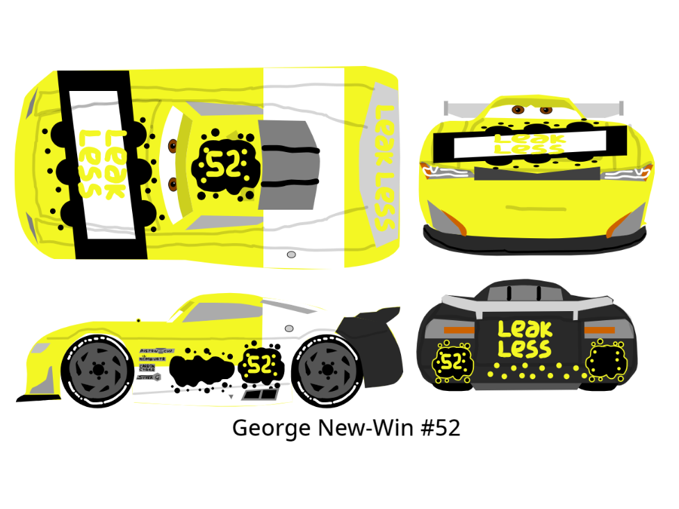 Cars 3 Racer - George New-Win by McSpeedster2000 on DeviantArt