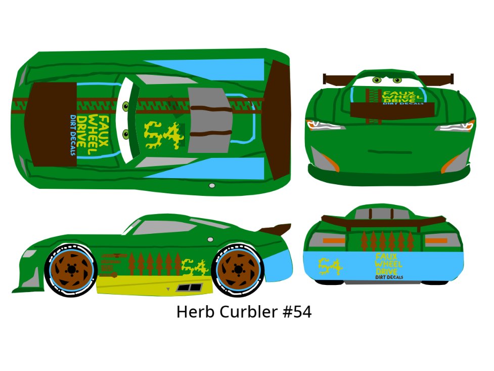 Cars 3 Racer 90 Cars 3 Racer - Herb Curbler by McSpeedster2000 on DeviantArt