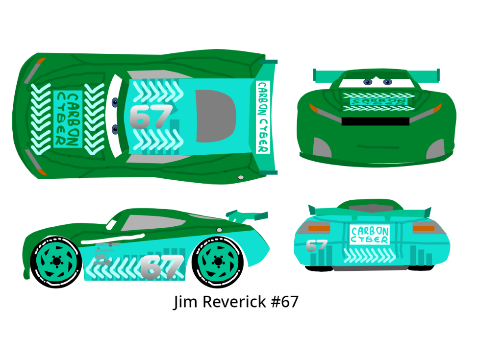 Cars 3 Racer 82 Cars 3 Racer - Jim Reverick by McSpeedster2000 on DeviantArt
