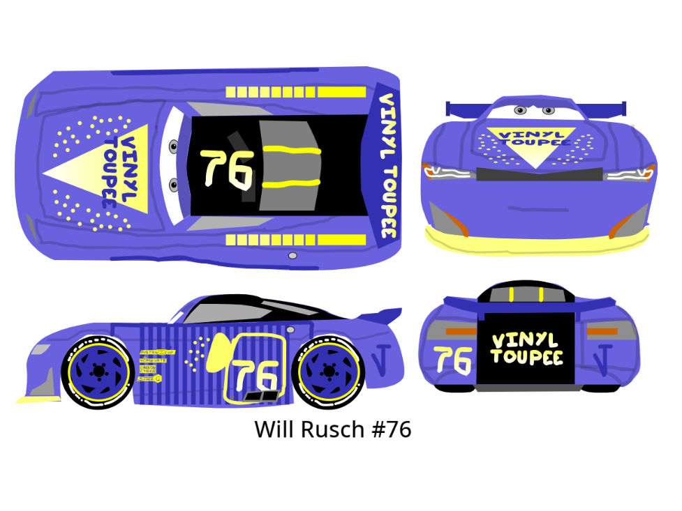 Cars 3 Racer - Will Rusch by McSpeedster2000 on DeviantArt