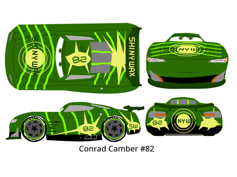 Cars 3 Racer - Conrad Camber by McSpeedster2000 on DeviantArt