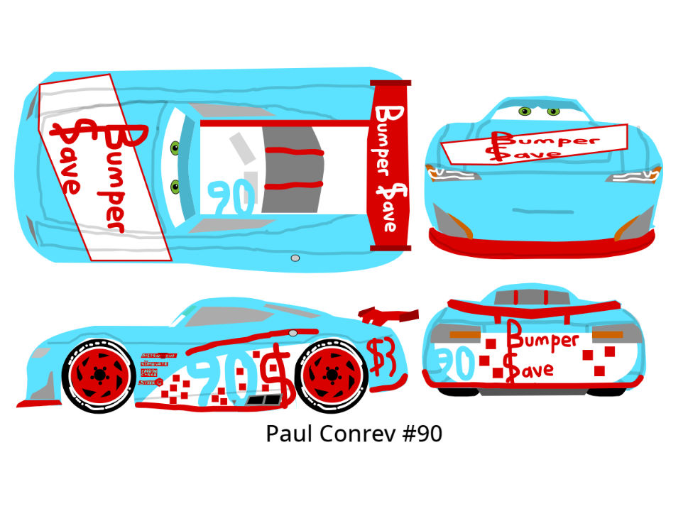 Cars 3 Racer - Paul Conrev by McSpeedster2000 on DeviantArt