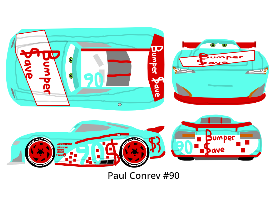 Cars 3 Racer 90 Cars 3 Racer - Paul Conrev by McSpeedster2000 on DeviantArt