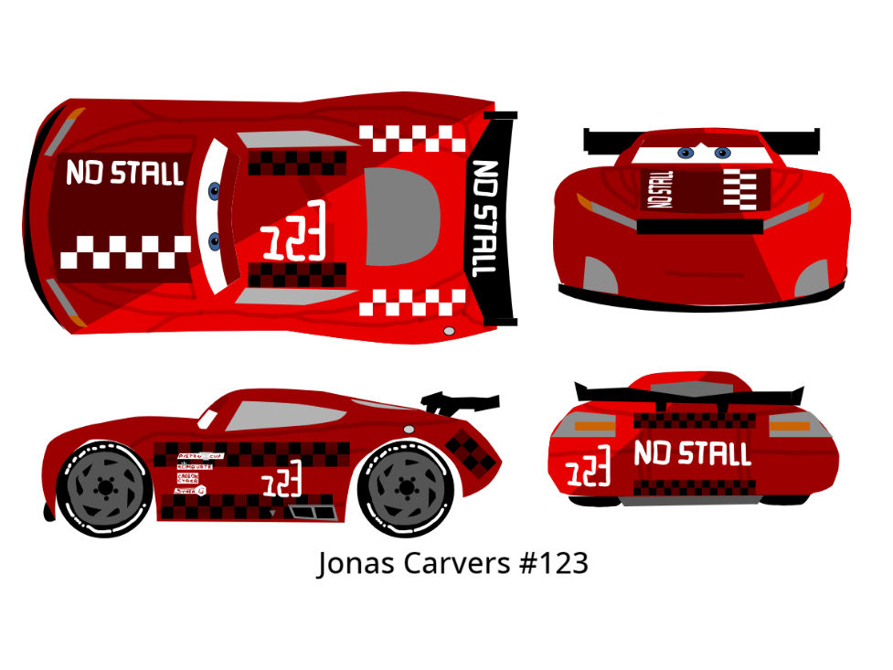 Cars 3 Racer 90 Cars 3 Racer - Jonas Carvers by McSpeedster2000 on DeviantArt