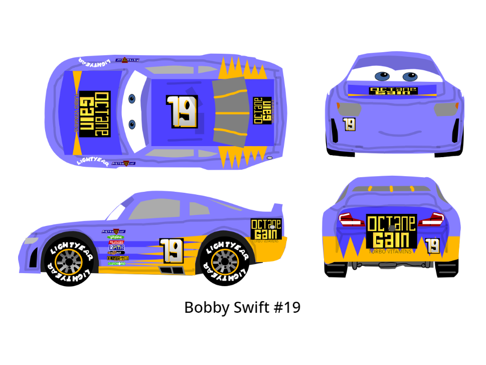 Cars 3 Racer - Bobby Swift by McSpeedster2000 on DeviantArt