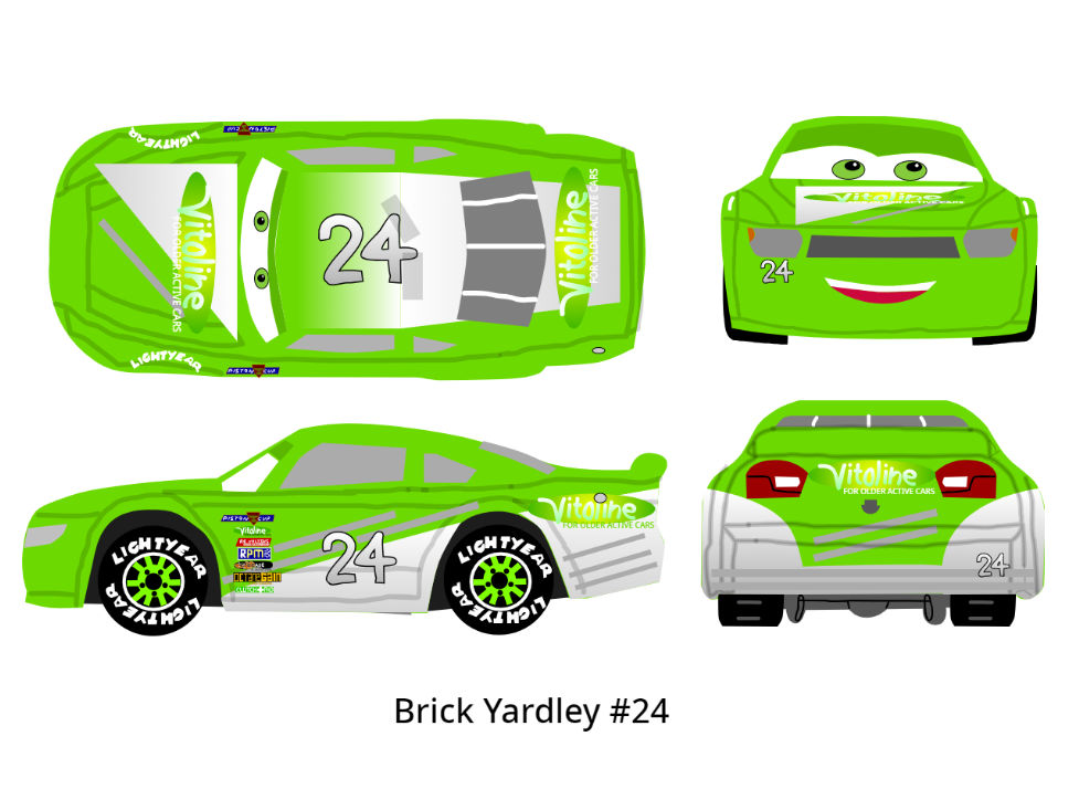 Cars 3 Racer - Brick Yardley by McSpeedster2000 on DeviantArt