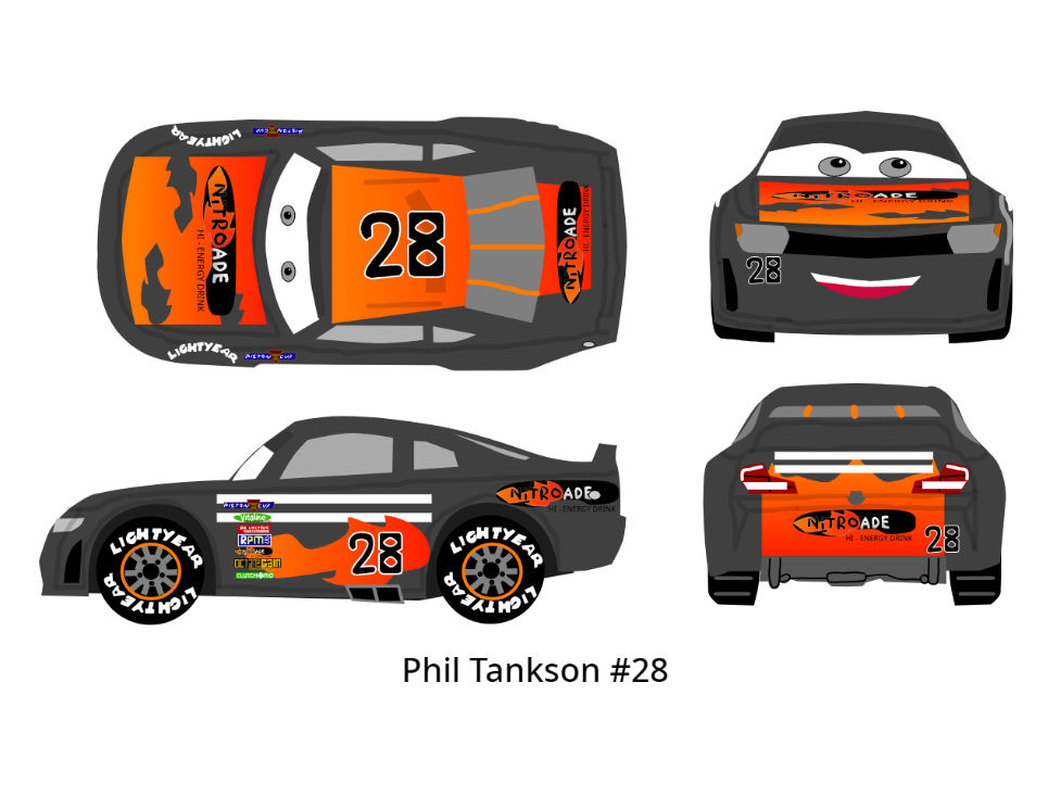 3 Racer Car Colors Cars 3 Racer - Phil Tankson by McSpeedster2000 on DeviantArt