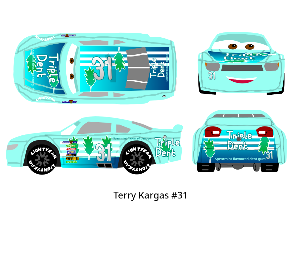 Cars 3 Racer - Terry Kargas by McSpeedster2000 on DeviantArt