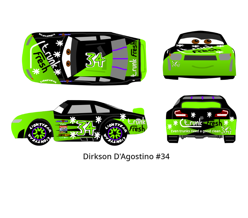 Cars 3 Racer 90 Cars 3 Racer - Dirkson D'Agostino by McSpeedster2000 on DeviantArt