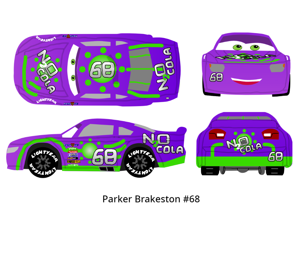 Cars 3 Racer 82 Cars 3 Racer - Parker Brakeston by McSpeedster2000 on DeviantArt
