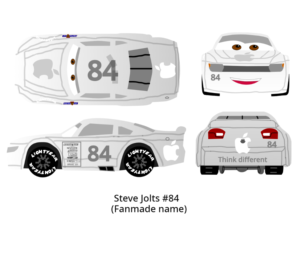 Cars 3 Racer - Steve Jolts by McSpeedster2000 on DeviantArt