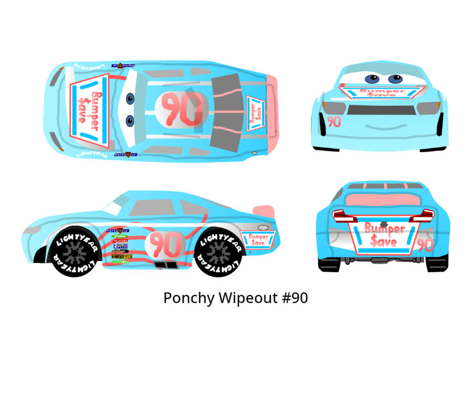 Cars 3 Racer - Ponchy Wipeout by McSpeedster2000 on DeviantArt