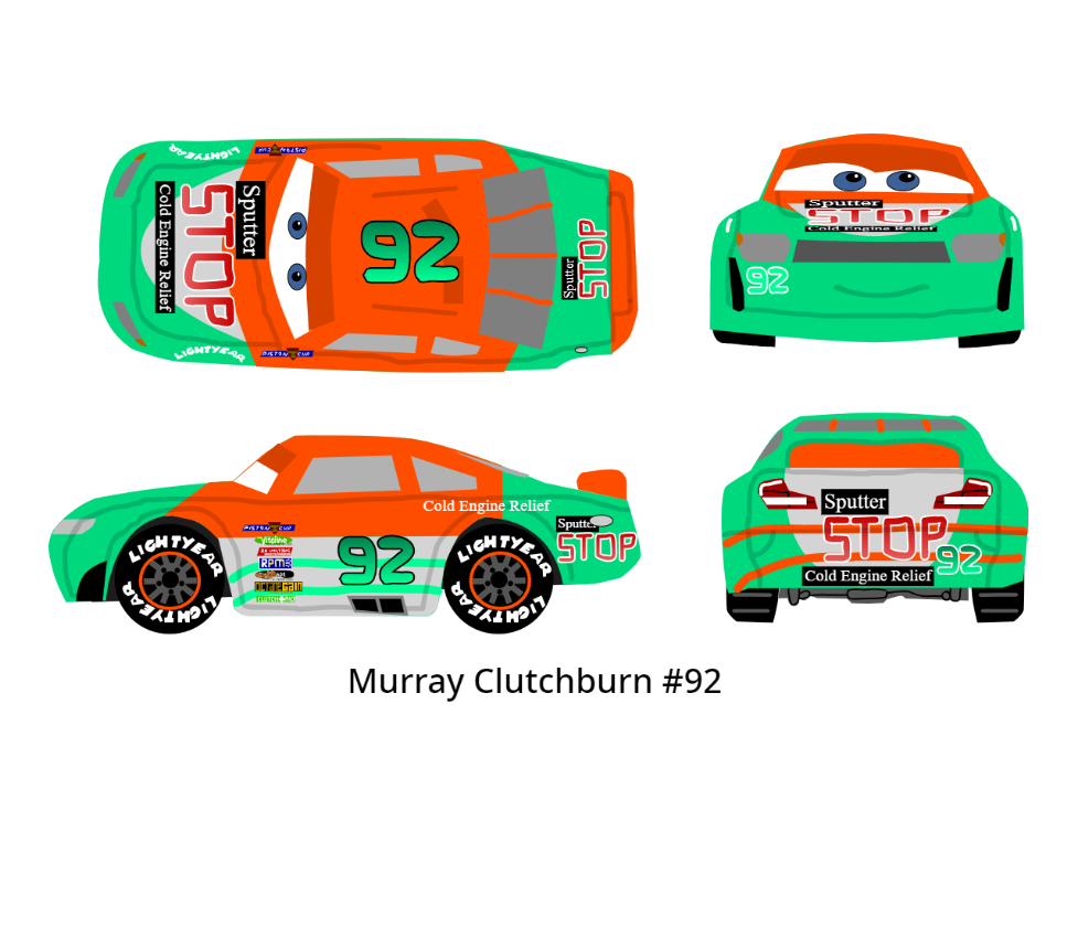 Cars 3 Racer Murray Clutchburn by McSpeedster2000 on DeviantArt