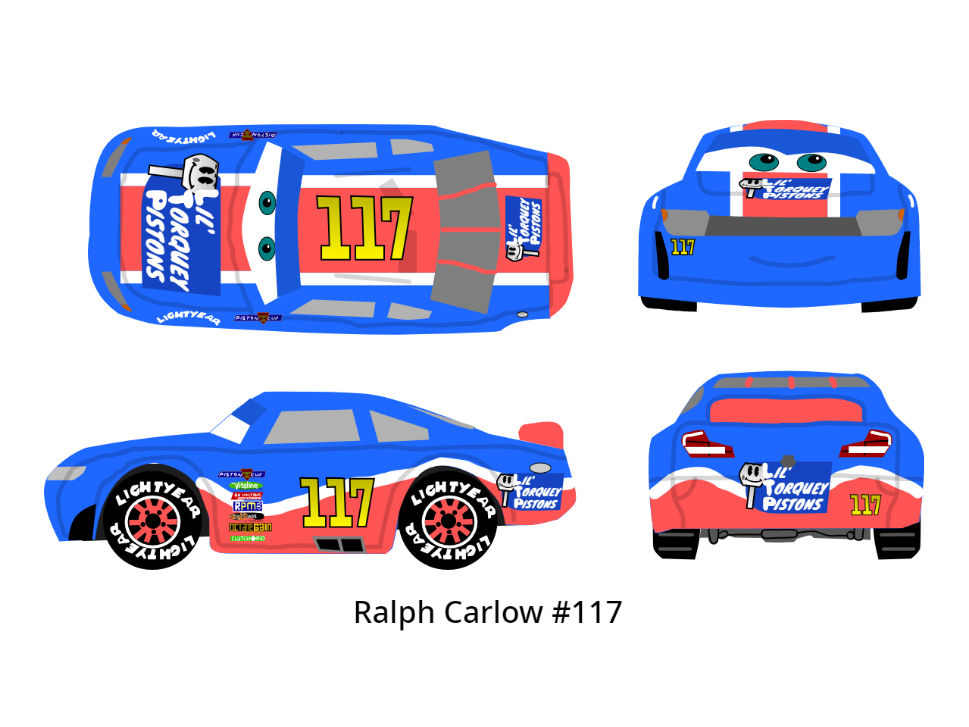 Cars 3 Racer - Ralph Carlow by McSpeedster2000 on DeviantArt