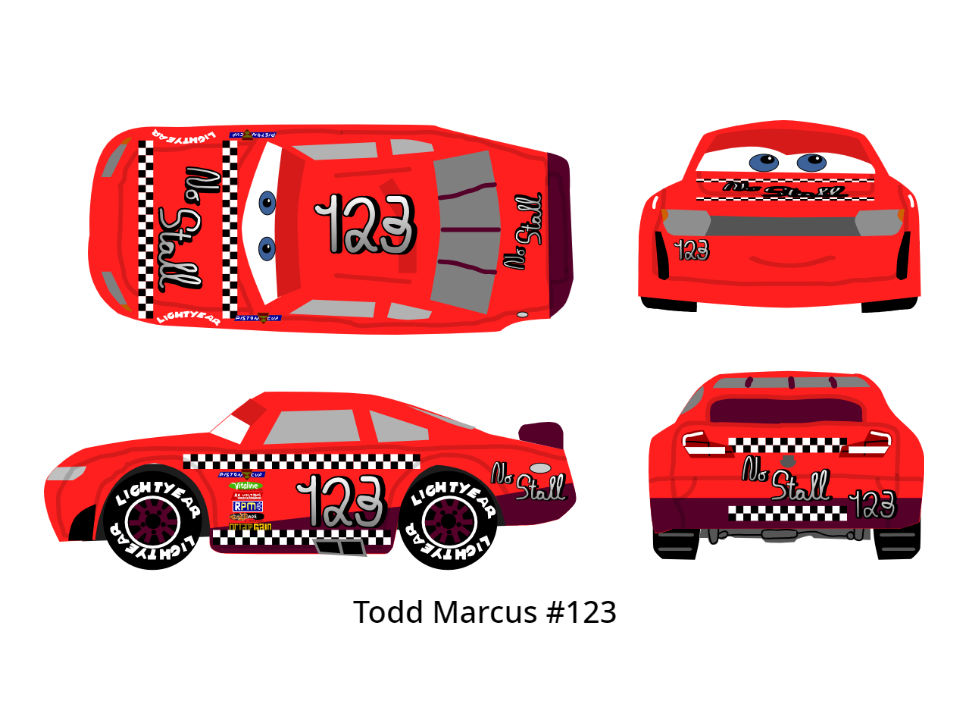 Cars 3 Racer - Todd Marcus by McSpeedster2000 on DeviantArt