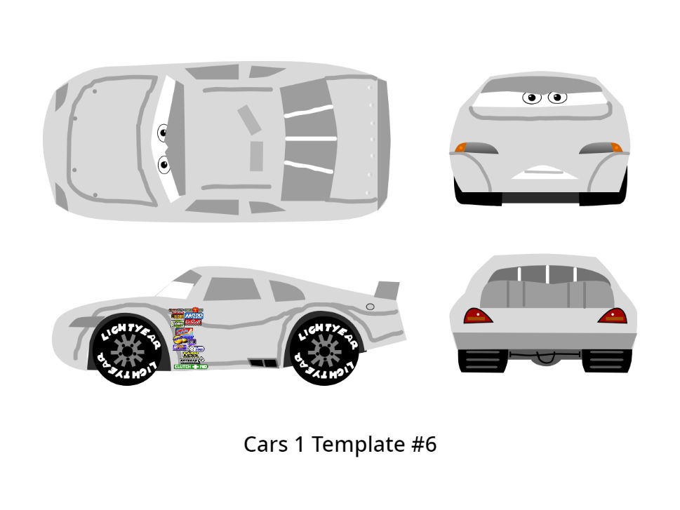 Cars 1 Racer Template 6 by McSpeedster2000 on DeviantArt Cars 1 Racer Template 6 by McSpeedster2000 on DeviantArt