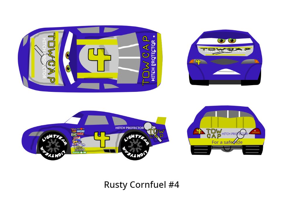 Cars 1 Racer - Rusty Cornfuel by McSpeedster2000 on DeviantArt