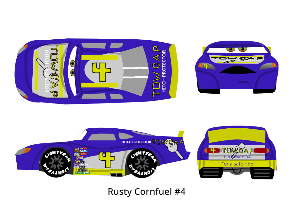 Cars 1 Racer - Rusty Cornfuel by McSpeedster2000 on DeviantArt
