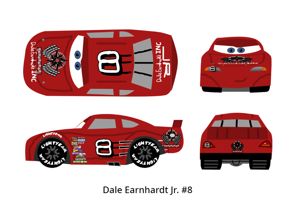 Deviantart Cars Texture Cars 1 Racer - Dale Earnhardt Jr. by McSpeedster2000 on DeviantArt