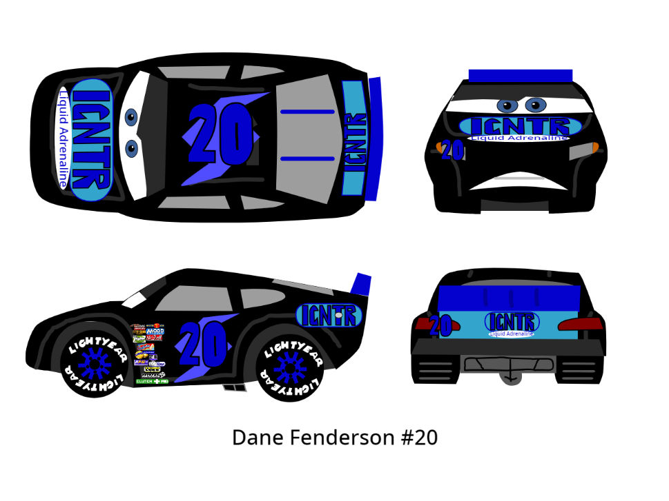 Cars 1 Racer - Dane Fenderson by McSpeedster2000 on DeviantArt