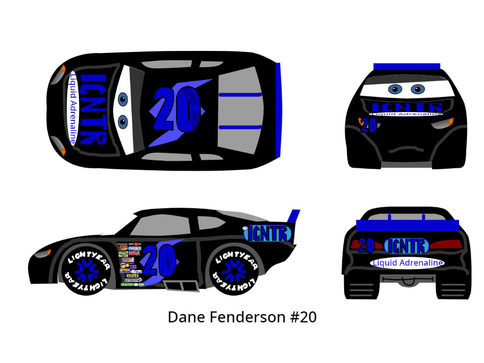 Cars 1 Racer - Dane Fenderson by McSpeedster2000 on DeviantArt