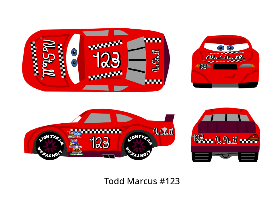 Cars 1 todd marcus on sale