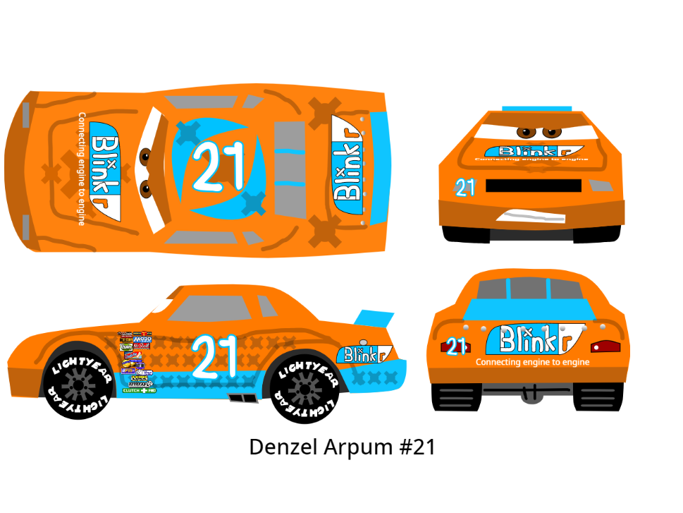 Cars 1 Racer - Denzel Arpum by McSpeedster2000 on DeviantArt