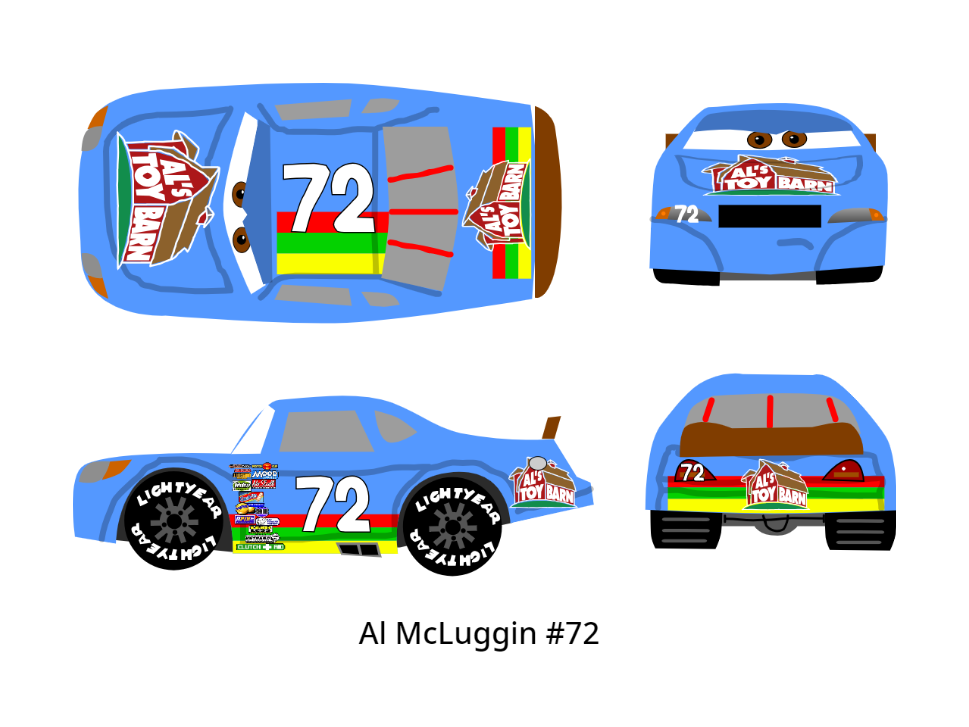 Cars 1 Racer - Al McLuggin by McSpeedster2000 on DeviantArt