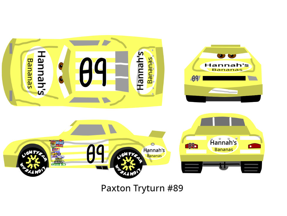 Cars 1 Racer - Paxton Tryturn by McSpeedster2000 on DeviantArt