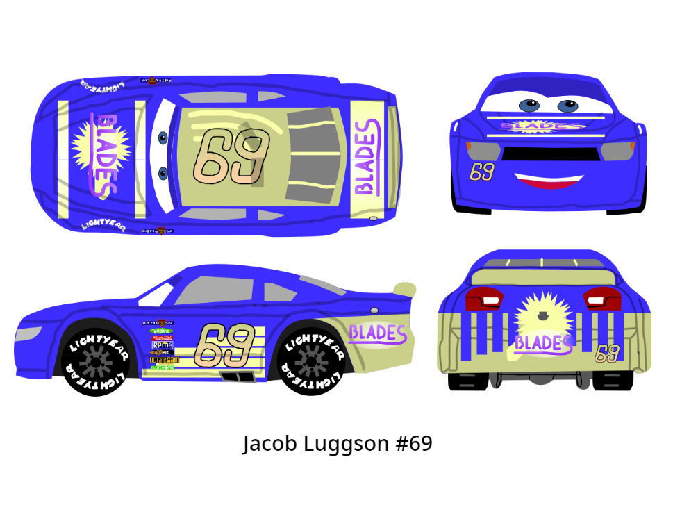 Cars 3 Racer - Jacob Luggson by McSpeedster2000 on DeviantArt