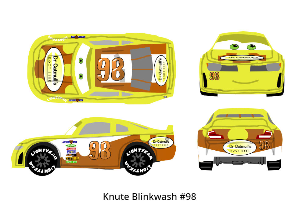Cars 3 Racer 82 Cars 3 Racer - Knute Blinkwash by McSpeedster2000 on DeviantArt