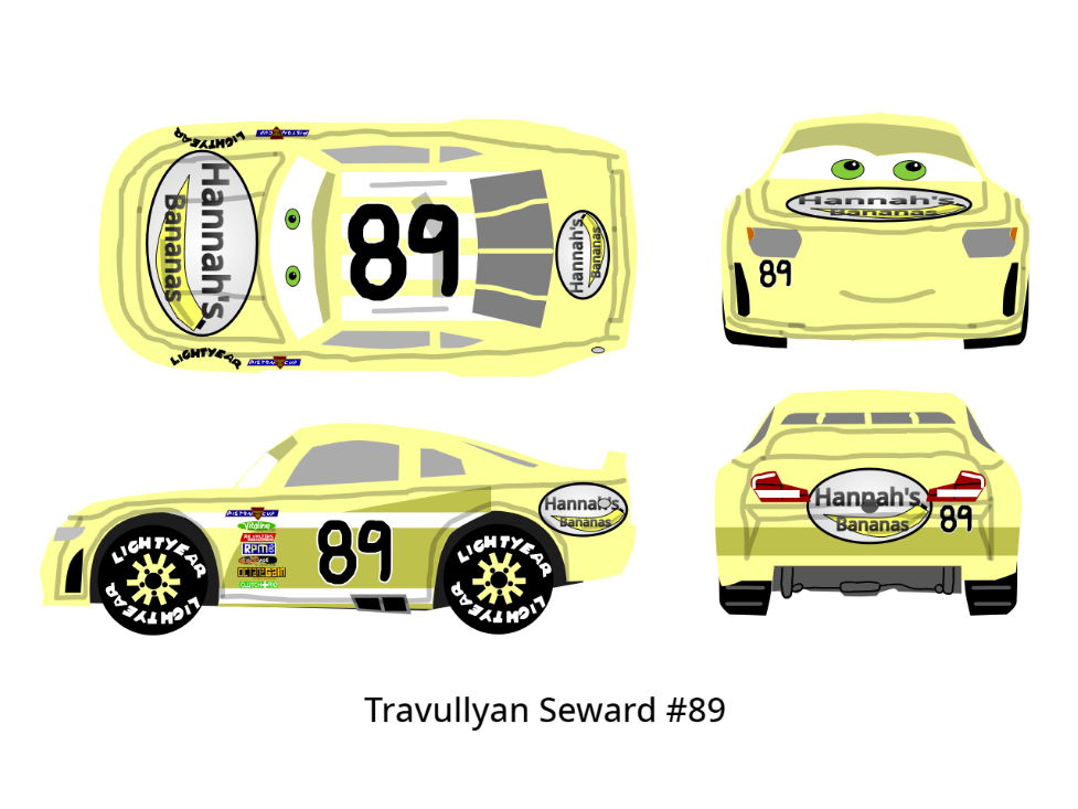 Cars 3 Racer - Travullyan Seward by McSpeedster2000 on DeviantArt