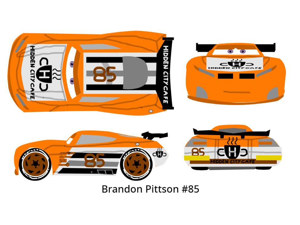 Cars 3 Racer - Brandon Pittson by McSpeedster2000 on DeviantArt