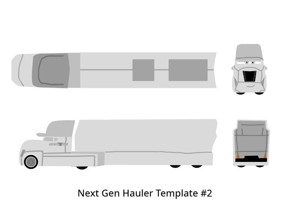 Cars 3 Next Gen Hauler Template 2 by McSpeedster2000 on DeviantArt