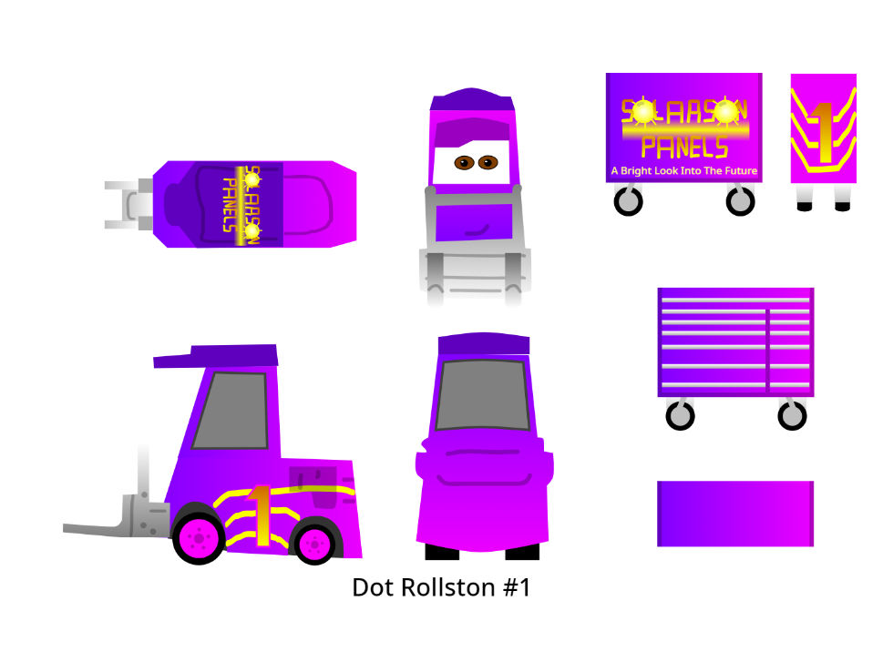 Cars 3 Pitty - Dot Rollston by McSpeedster2000 on DeviantArt